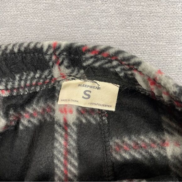 Lucky Brand Fleece Plaid Pajama Pants Men’s Size Small - Picture 9 of 12